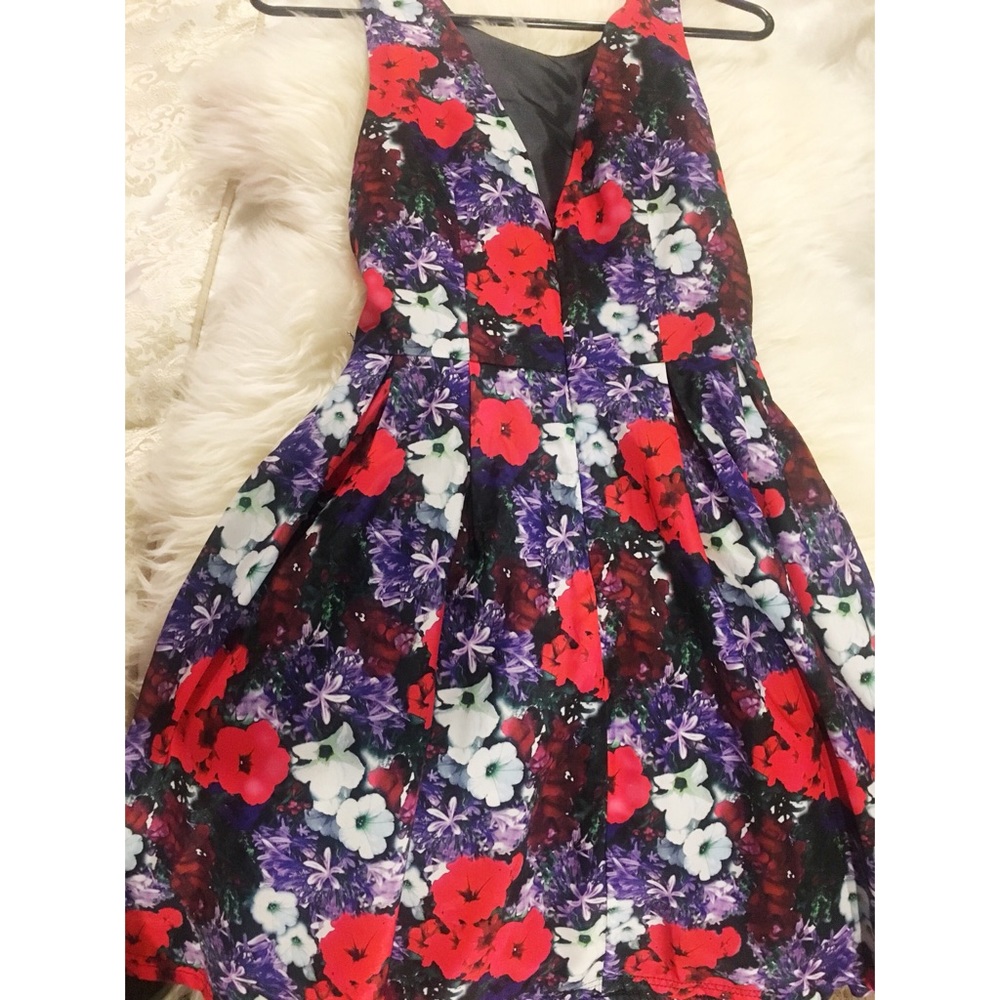 Forever 21: A line floral dress